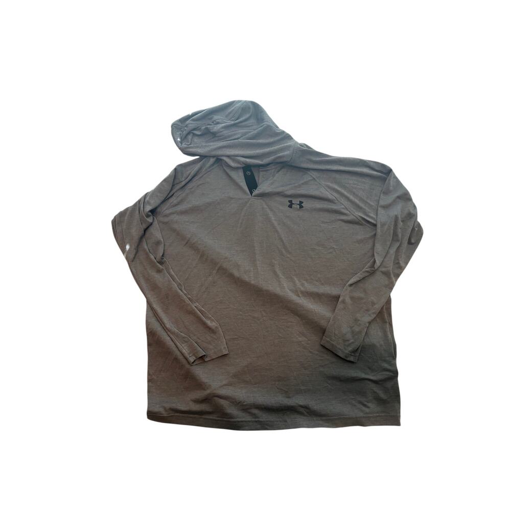Gray under Armour, lightweight hoodie size extra large